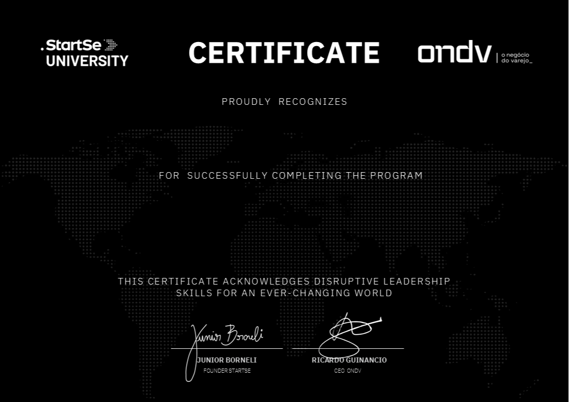 Certificado StartSe