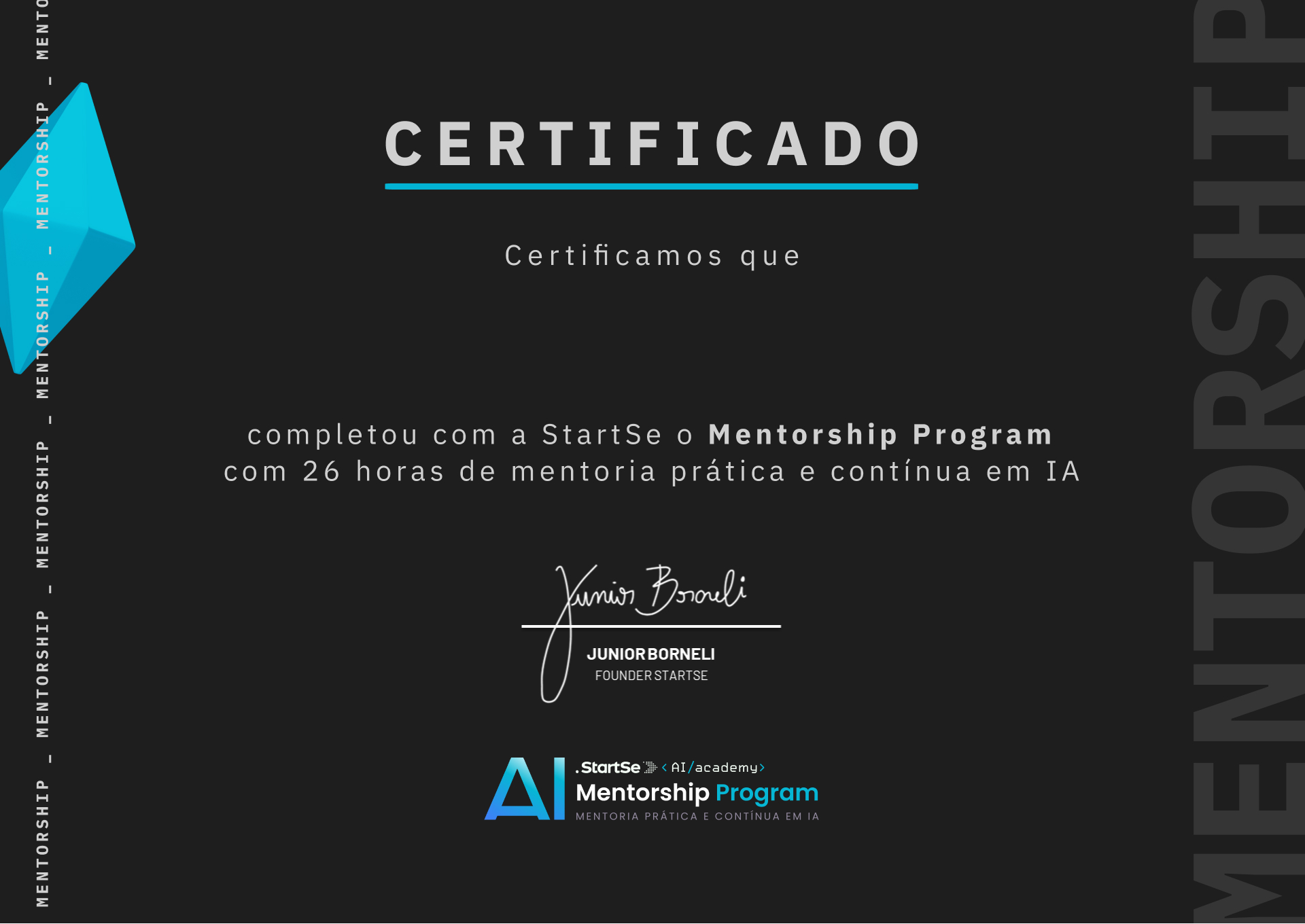 Certificado StartSe
